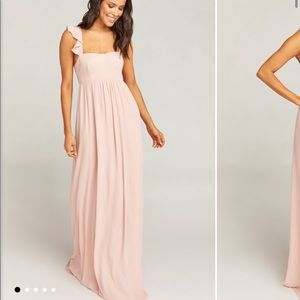 “Show me your mumu” bridesmaid dress